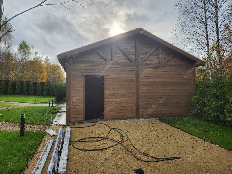 Навес для машин с хозблоком КРОНВЕРК фото 4